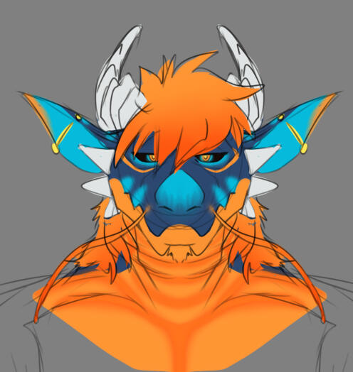 Anthony Ignitex Bust Sketch