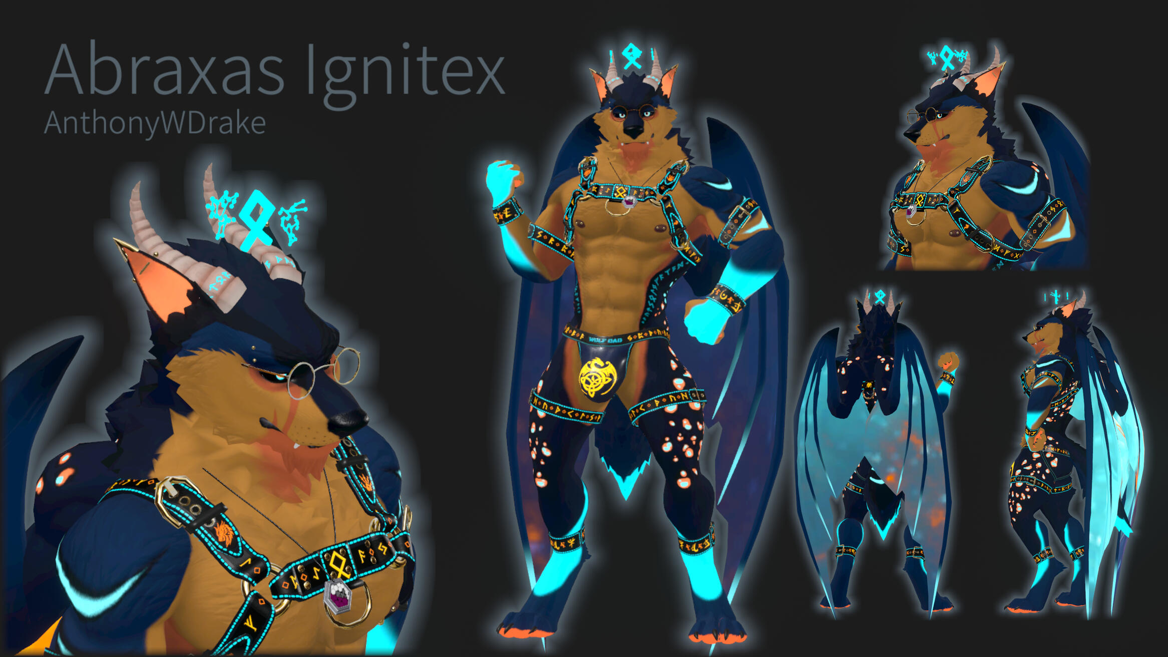 Abraxas Wolfman - SFW Variant