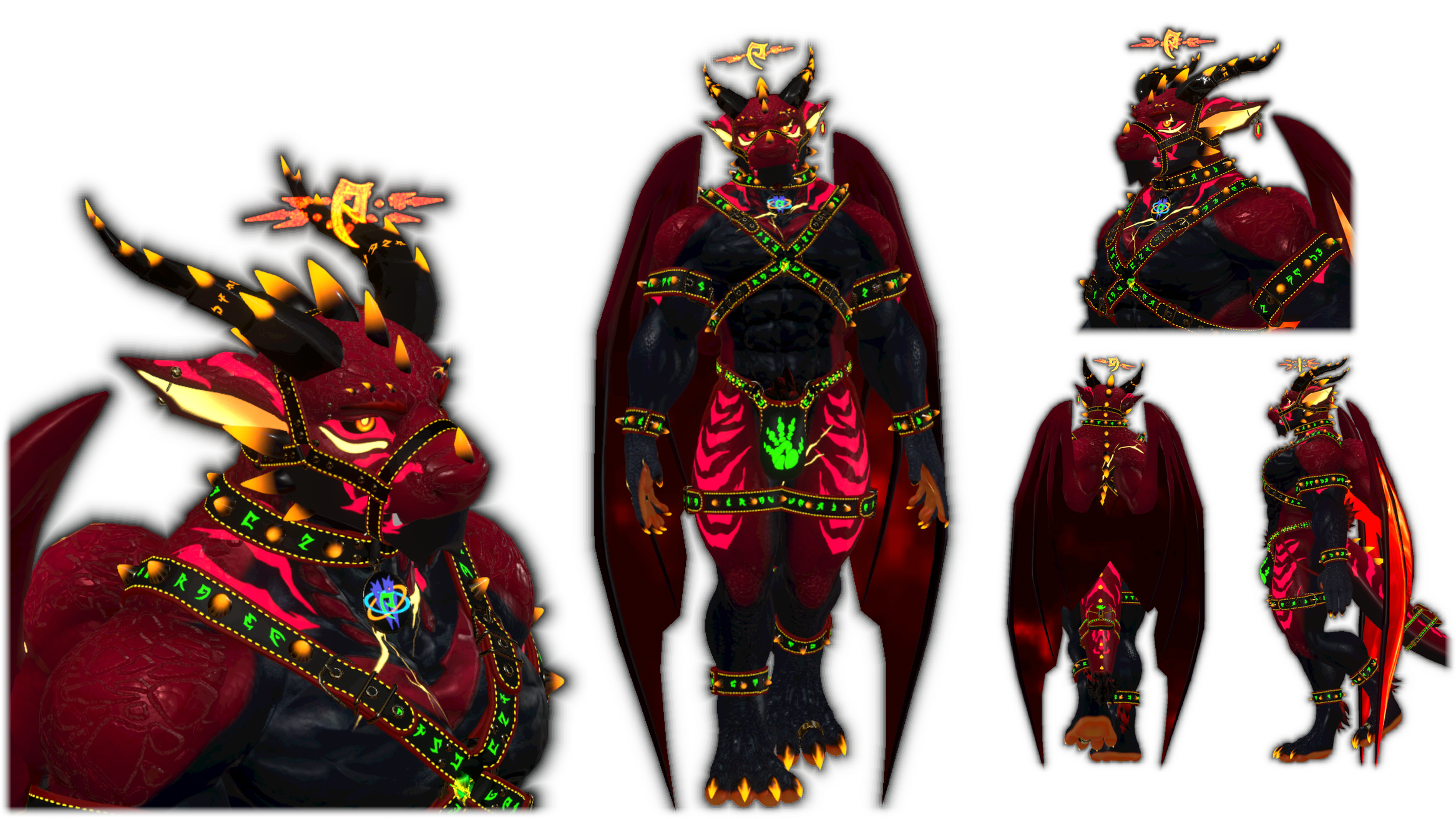 Draxis Ignitex - Spiked Straps